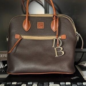 Dooney & Bourke Dark Brown Leather